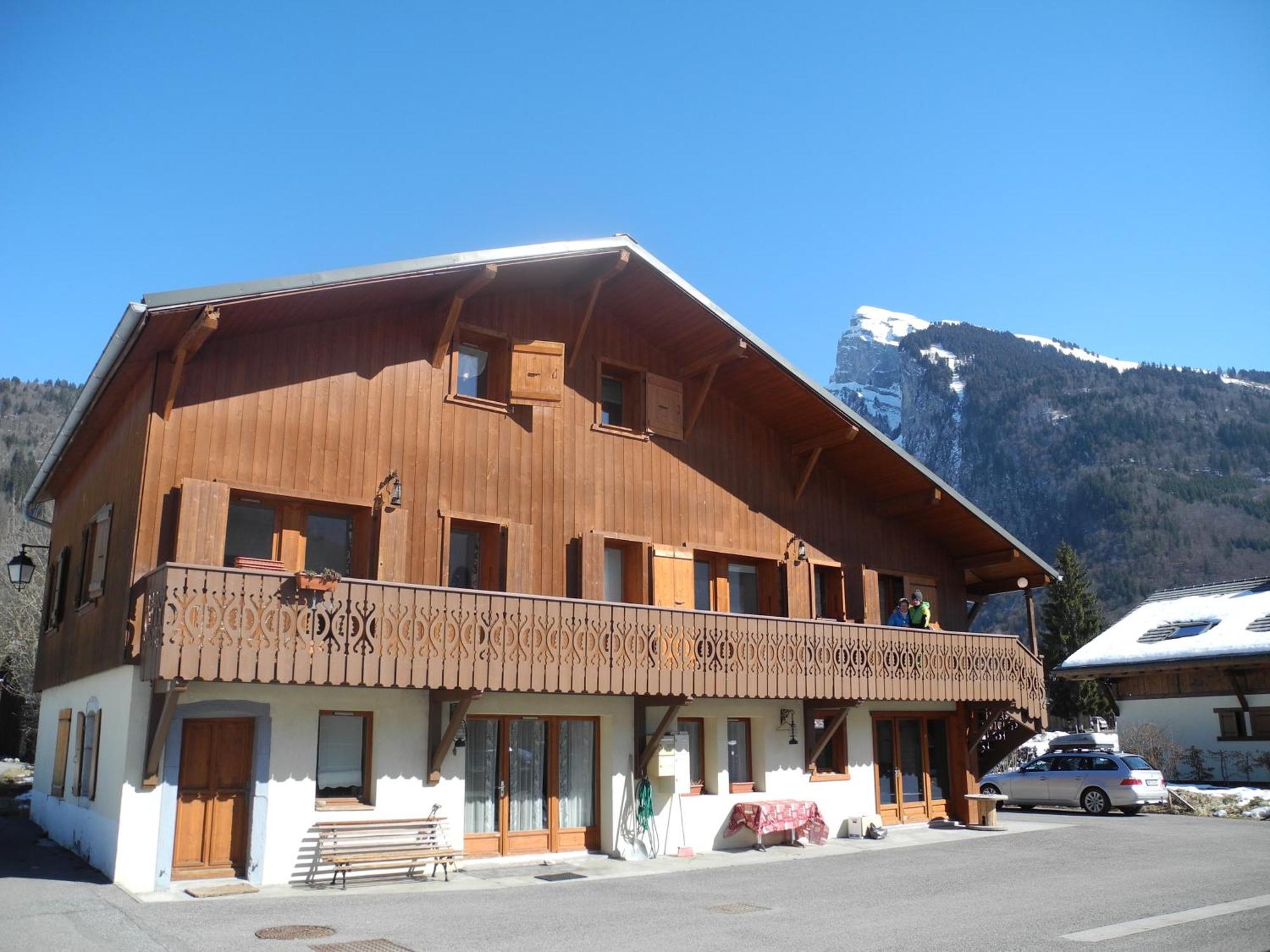Particulier Loue 2 Appartements Communicants Dans Chalet A Samoens Jusqu A 16 Couchages Dış mekan fotoğraf
